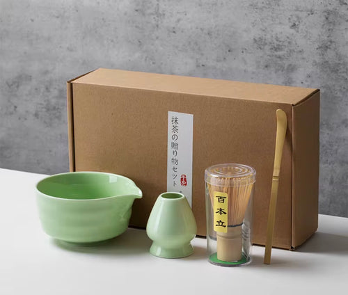 Japanese  Matcha Tea Set Bamboo