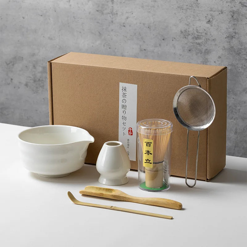 Japanese  Matcha Tea Set Bamboo