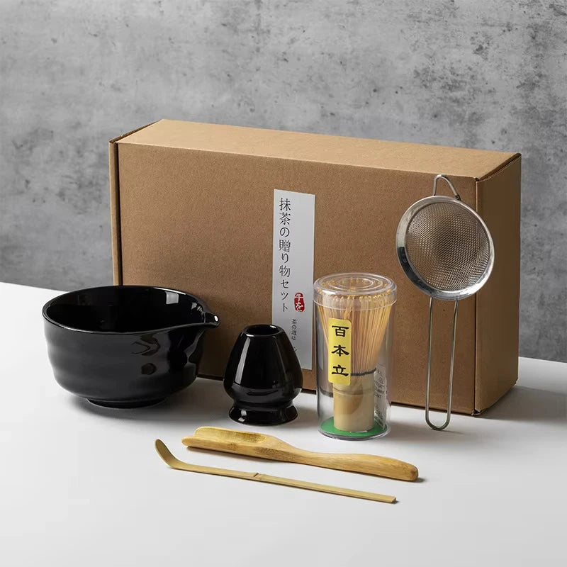 Japanese  Matcha Tea Set Bamboo