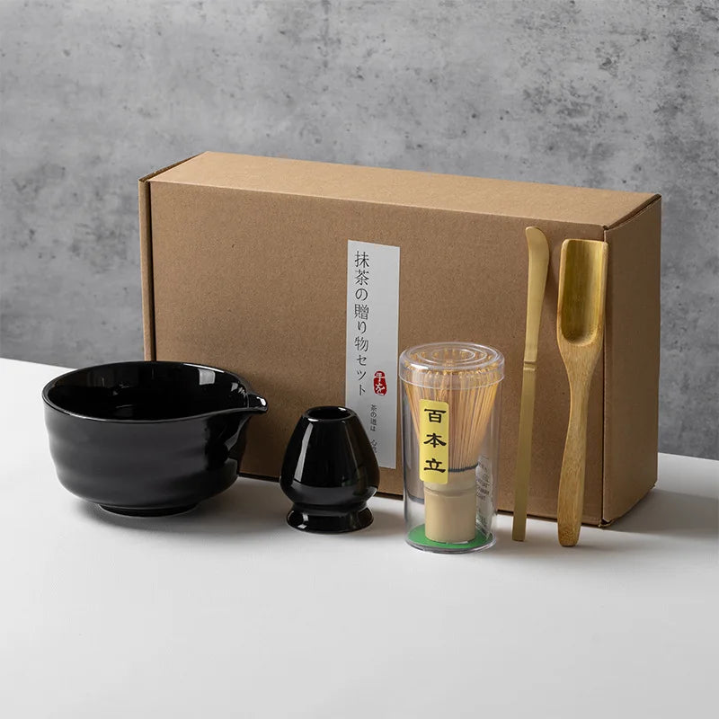 Japanese  Matcha Tea Set Bamboo
